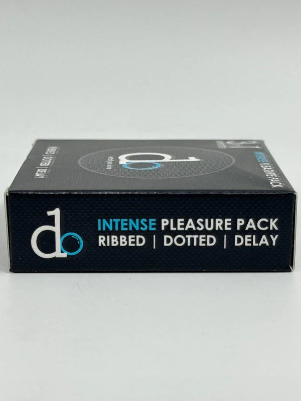 DO 3 in 1 Condoms Pack - 6 x 3 Ribbed Dotted Delay Condoms