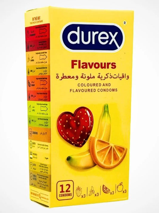 Durex Flavours Condoms - 12 Flavored Condoms Pack